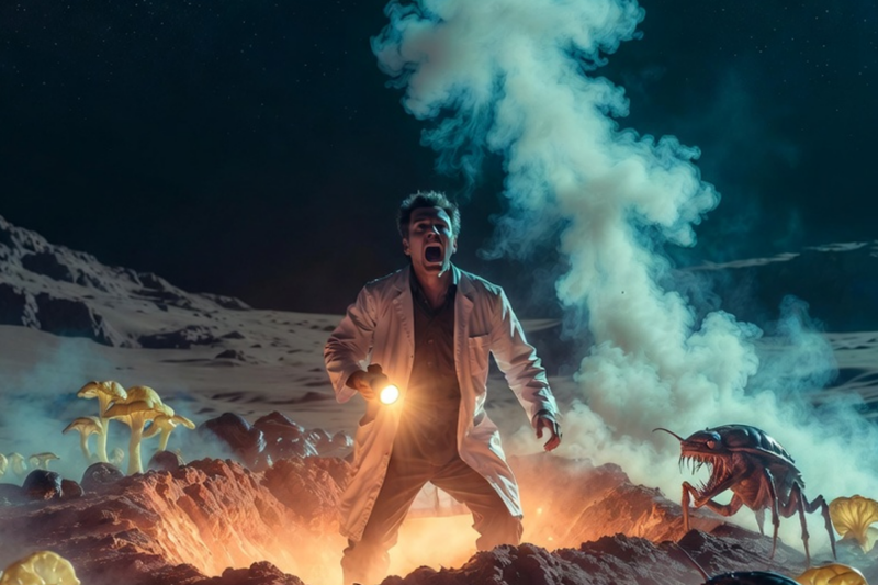He Thought the Meteorite Would Make Him Rich… Until It Started Evolving Into Monsters That Ate Everything