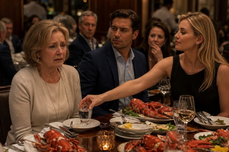 The Water Glass That Exposed Their True Colors: A Mother’s Quiet Power
