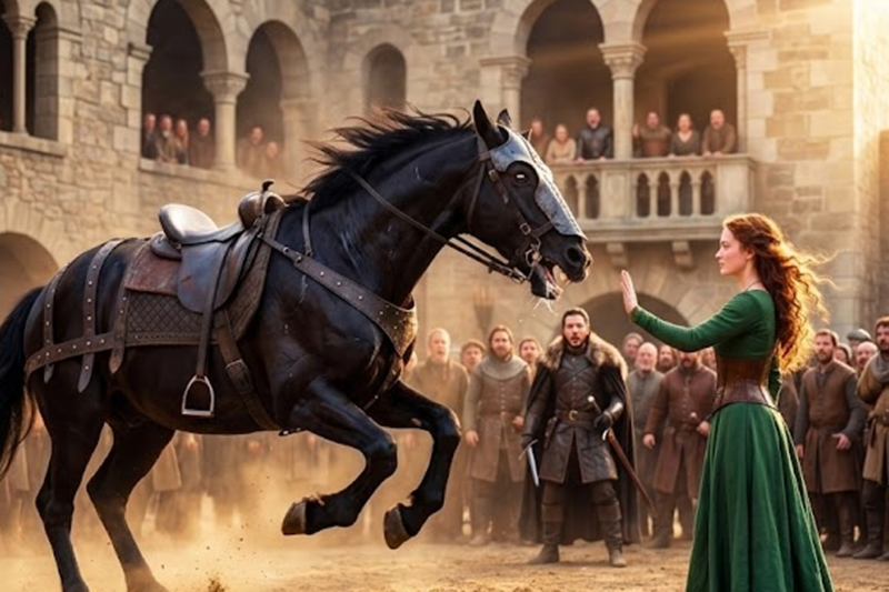 Alpha’s Most Dangerous War Horse Obeyed No One—Until The Rejected Omega Maid Stepped Forward