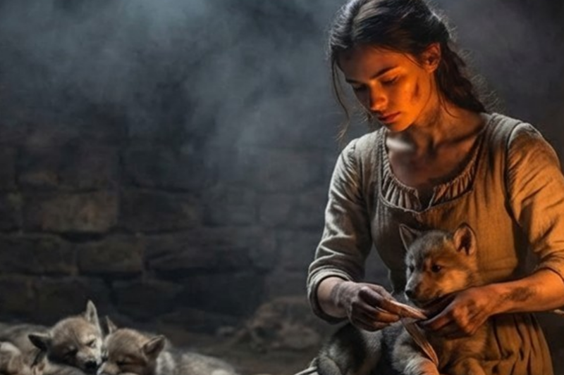 “You Kept Them Alive Alone?” He Asked Quietly — But The Way The Alpha King Looked At Her Made Ren Realize The Pups Weren’t Why He Came.