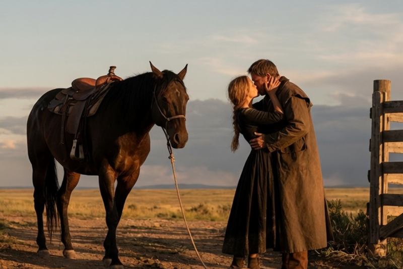 His Stallion Bolted in the Lightning — The Widow Walked It Home Calm Three Days Later