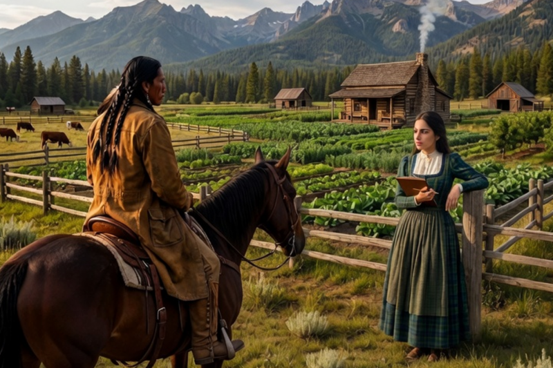 WHEN THE COWBOY CAME HOME, THE WOMAN HE LEFT BEHIND OWNED THE LAND, THE WATER, AND THE POWER