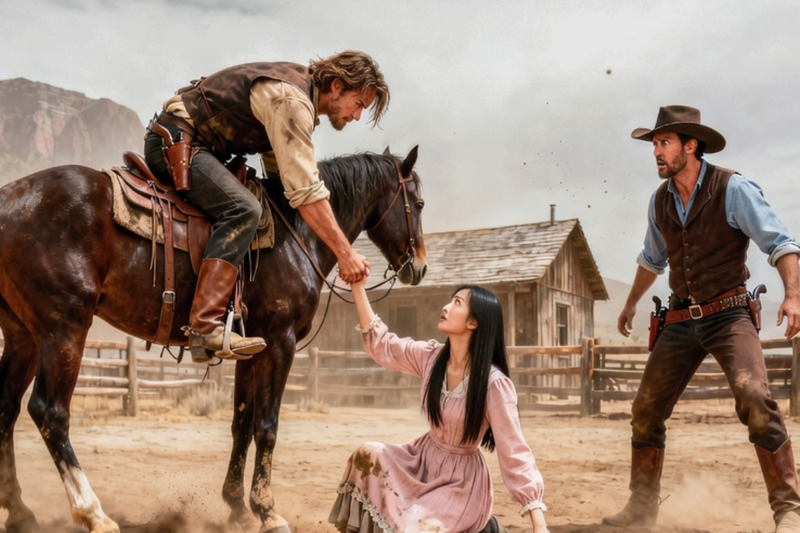 THE RANCHER WHO STOOD BETWEEN A WOMAN AND A DEADLY EMPIRE