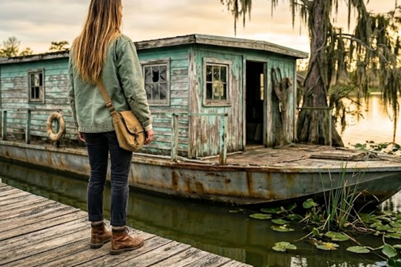 THE $10 FLOATING TOMB: THE HOMELESS GIRL WHO BOUGHT DEATH AND UNEARTHED A DEAD MAN’S CURSED FORTUNE