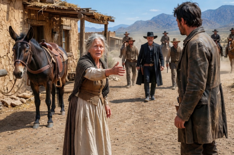 THE OUTLAW WHO DREW HIS GUN FOR A MULE