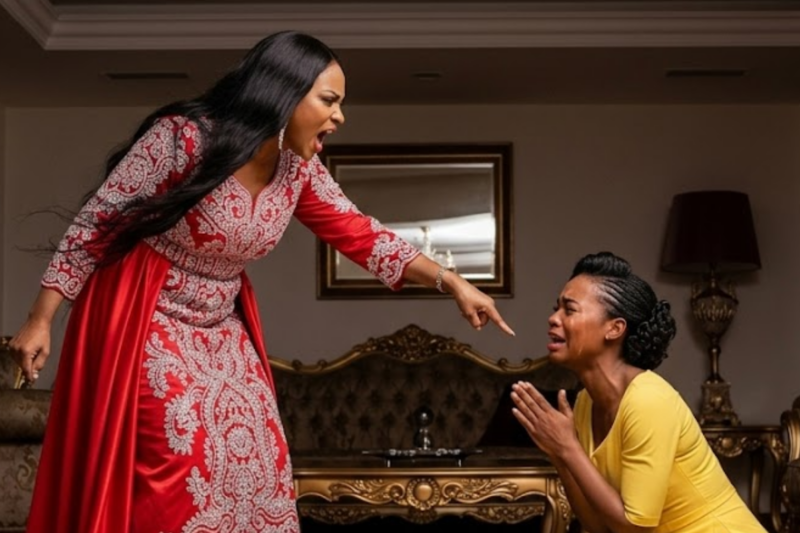 IF ONLY HER STEP MOM KNEW HER WICKEDNESS WOULD CATCH UP WITH HER SO QUICKLY