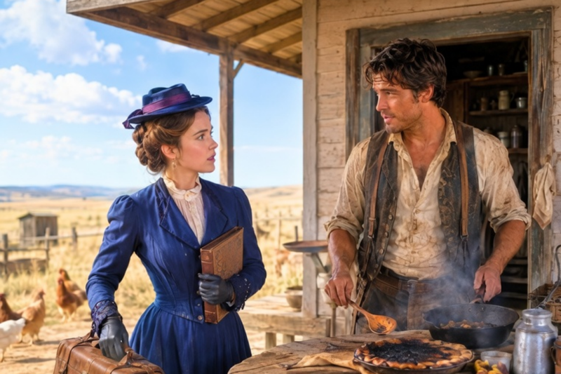 She Came Expecting a Gentleman Farmer — He Came Expecting Someone Who Could Actually Cook