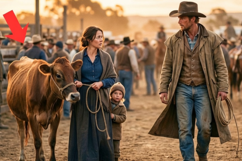 A Widow Sells Her Last Cow, But a Cowboy Buys It and Returns It With a Life-Changing Offer