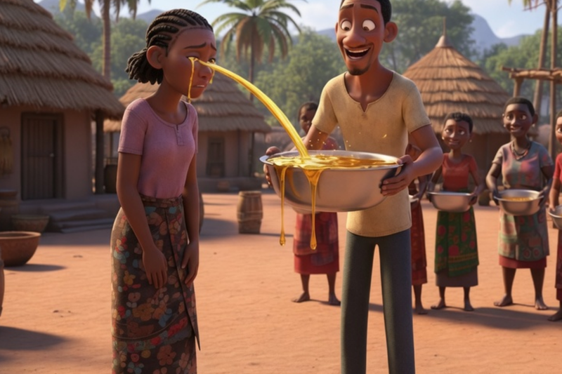 THE GIRL WHO CRIED GOLD