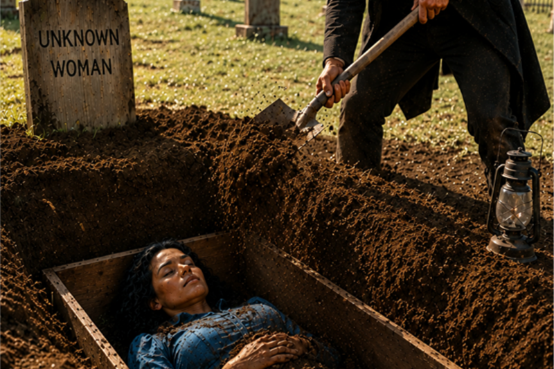 THE WOMAN WHO CLIMBED OUT OF HER OWN GRAVE