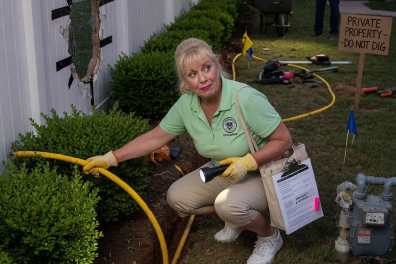 HOA Karen Sneaks a Gas Line Through My Land, Then Has the Nerve to Sue Me — Terrible Mistake!