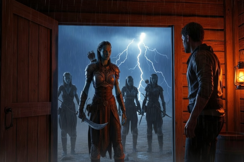The Storm That Brought Her Claim