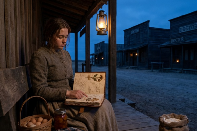 She Came With Nothing But a Book of Remedies — By Month’s End She’d Outlasted Three Doctors