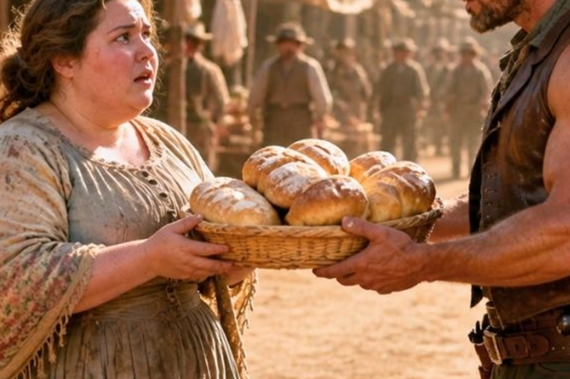“Pick It Up With Your Hands.” The Stranger on the Black Horse Forced the Cowboy to Eat Martha’s Crushed Pie
