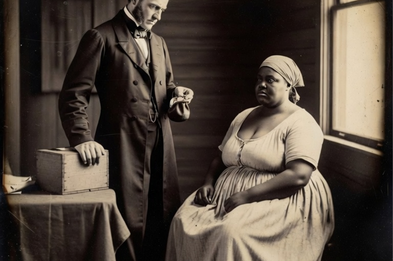 Master Bought an Obese Slave Woman for 15 Cents… Discovered Her Hidden Connection her Former Owner