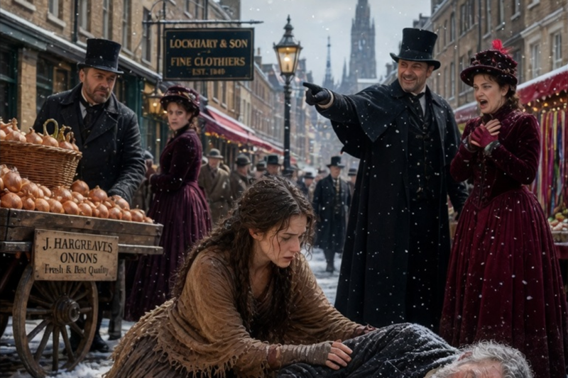 A HOMELESS MAIDEN SAVED A DYING OLD MAN… UNAWARE HE WAS FATHER TO ENGLAND’S CRUELEST DUKE