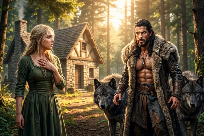 SHE LEFT THE PACK WITHOUT A WORD — 5 YEARS LATER, THE ALPHA KING FOUND THE COTTAGE SHE BUILT ALONE