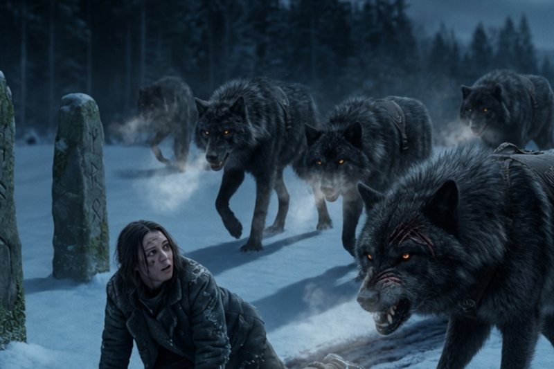 THE CRIPPLED OMEGA CRAWLED TO THE PACK BORDER — FOUR ROYAL WOLVES ESCORTED HER IN