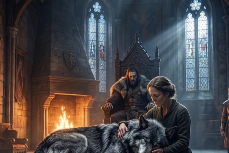 NO ONE HAD TOUCHED THE LYCAN KING’S CUB WITHOUT BLEEDING — SHE LIFTED HIM TO SLEEP ON HER LAP