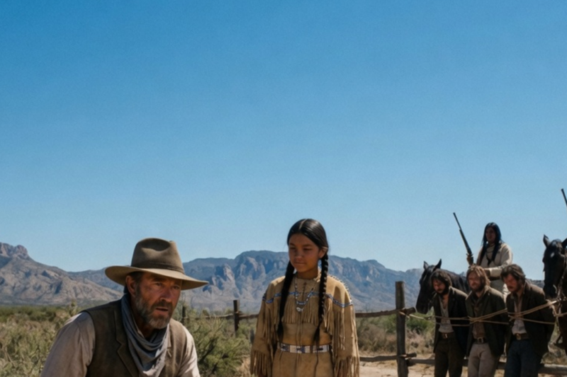 WHEN HE SAVED AN APACHE GIRL FROM RUTHLESS OUTLAWS — THE REWARD WAS BEYOND ANYTHING HE IMAGINED