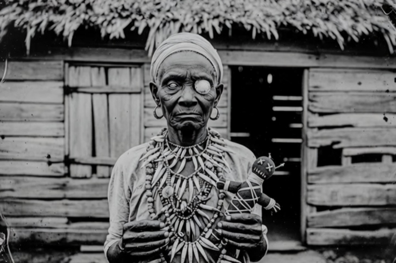 THE ENSLAVED WITCH WHO SUMMONED AN ANCIENT ENTITY TO TORMENT HER MASTER