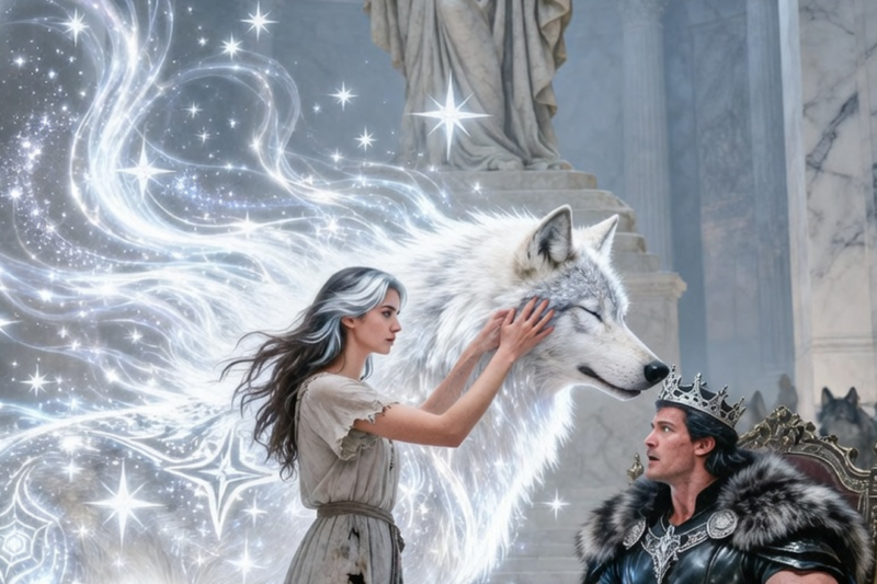 THE ALPHA KING’S WAR BEAST KNELT BEFORE A POOR GIRL — THE PACK WENT SILENT
