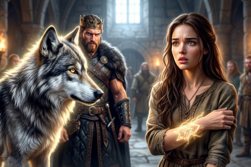 SHE PRETENDED TO BE HUMAN FOR 6 YEARS TO STAY HIDDEN — THEN THE ALPHA KING’S WOLF CHOSE HER