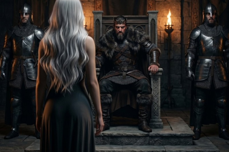 THE OUTCAST WOLF AND THE KING’S BLACK SEAL