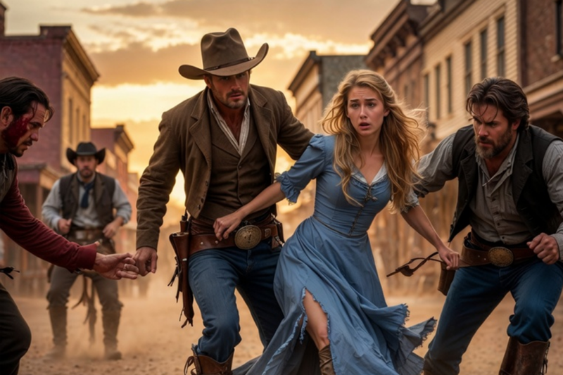 The Cowboy Who Knocked Them Down: Love Forged in Bullets and Redemption