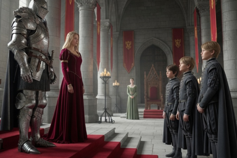 THE REJECTED QUEEN AND THE FOUR IMPOSSIBLE HEIRS