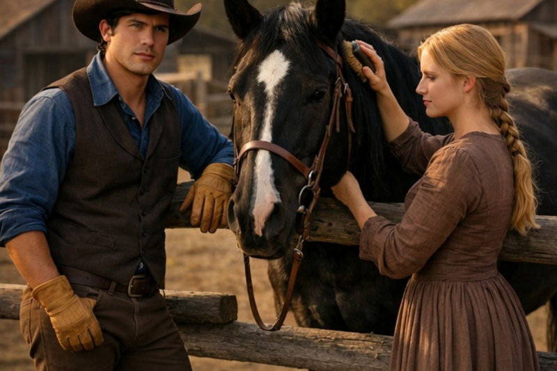 THE WOMAN WHO TOUCHED THE DEVIL HORSE