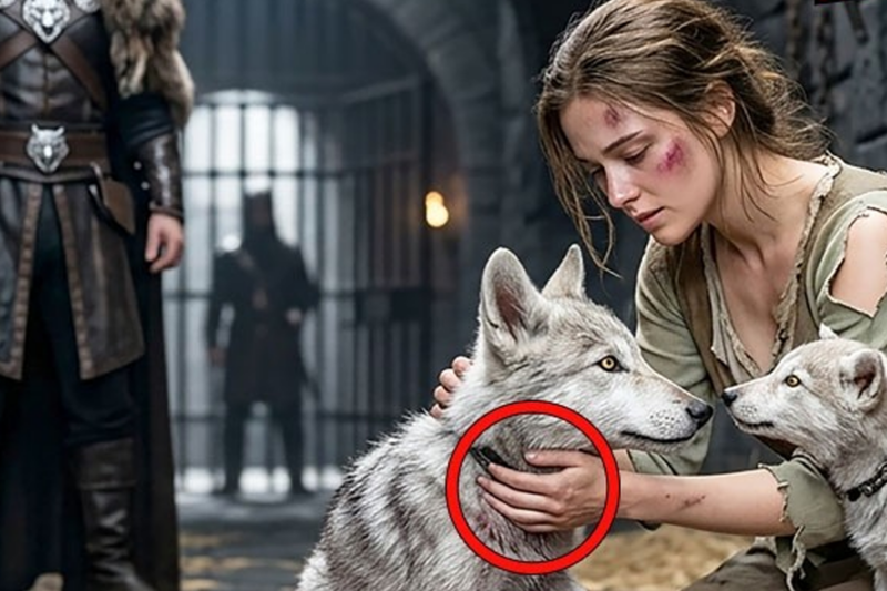 “Look At Me, You Are Safe Now” She Whispered To The Trembling Wolf Cub In Chains, Never Imagining That Her Gentle Voice Was Being Watched Through A Blood Bond By The Most Dangerous Alpha King Who Had Already Decided To Claim Her