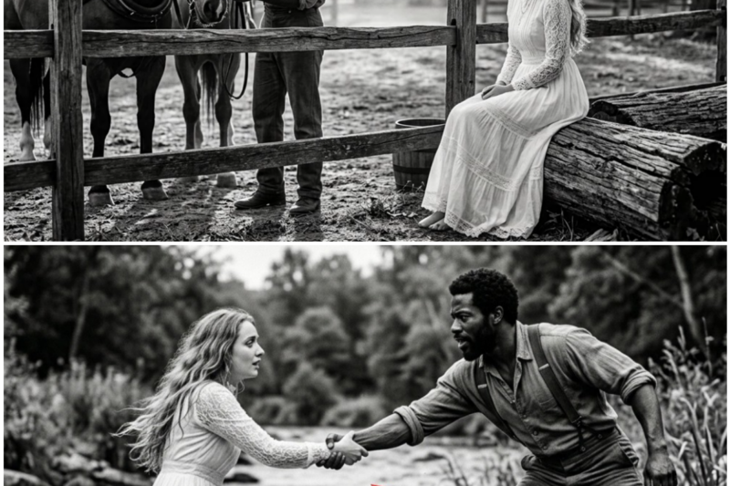 “You Are My Angel” Slave Saves Widow From River And Uncovers Forbidden Love That Changes Everything In Dangerous Southern Dawn