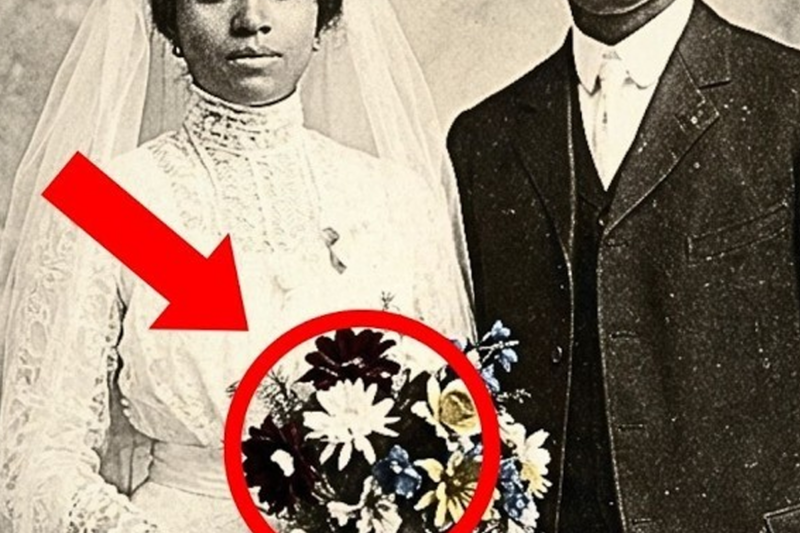 The Bouquet That Spoke In Silence: A Hidden Message In A 1910 Wedding Photo That Led To A Secret Underground Network Of Survival And Escape