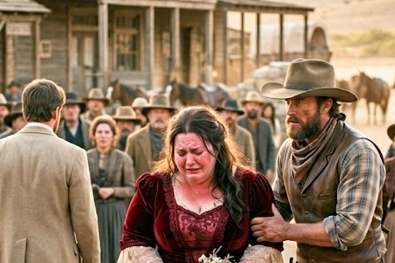 “THE DAY I WAS REJECTED AT THE ALTAR… A SCARRED STRANGER SAID TWO WORDS THAT SILENCED AN ENTIRE TOWN”