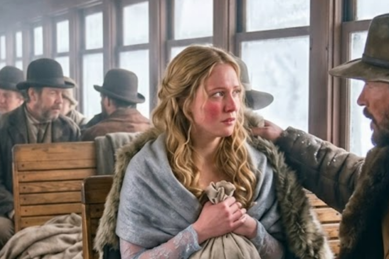 “Take Your Hand Off Her,” The Mountain Man Growled—And In That Moment, A Snowbound Train Became A Battlefield Of Secrets
