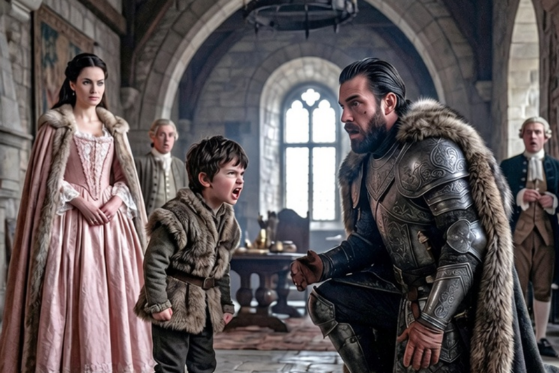 The Omega He Broke Returned with a Child Who Called the Alpha King “Enemy”…