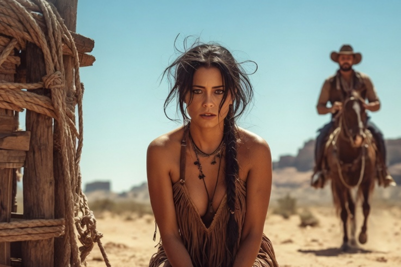 THE WOMAN IN THE DESERT CAGE