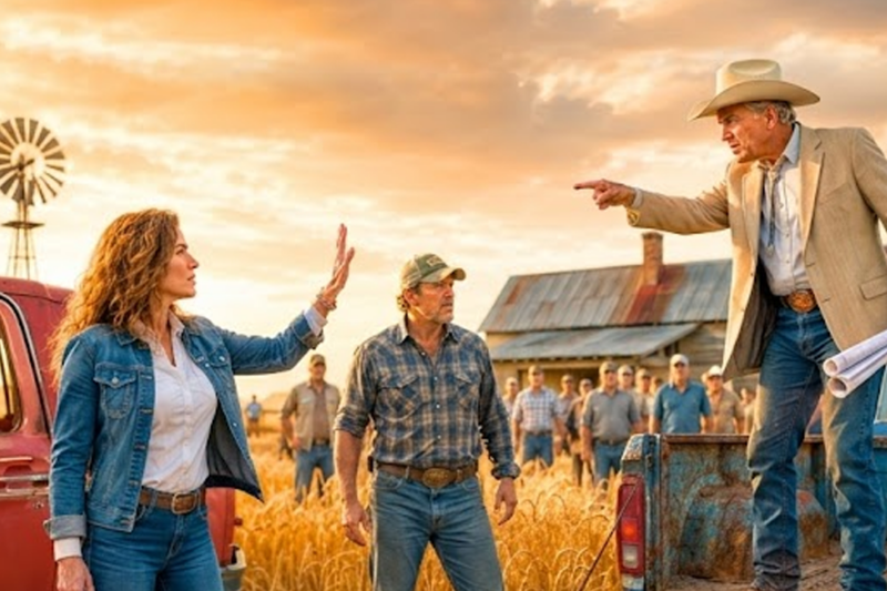 THE WOMAN WHO BID ON HER OWN FARM