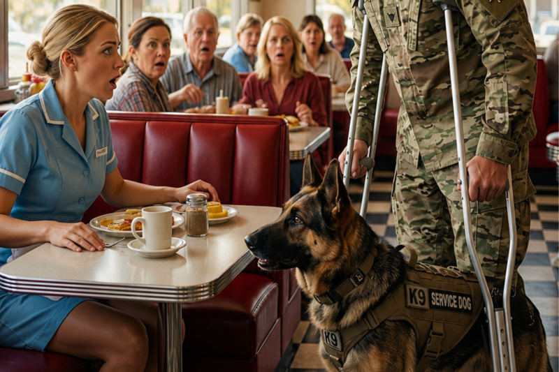 THE K9 THAT KNEW HER SECRET