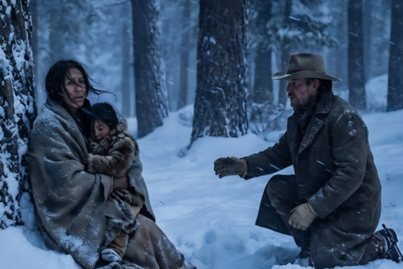 THE BLIZZARD MERCY THAT SET THE FRONTIER ON FIRE