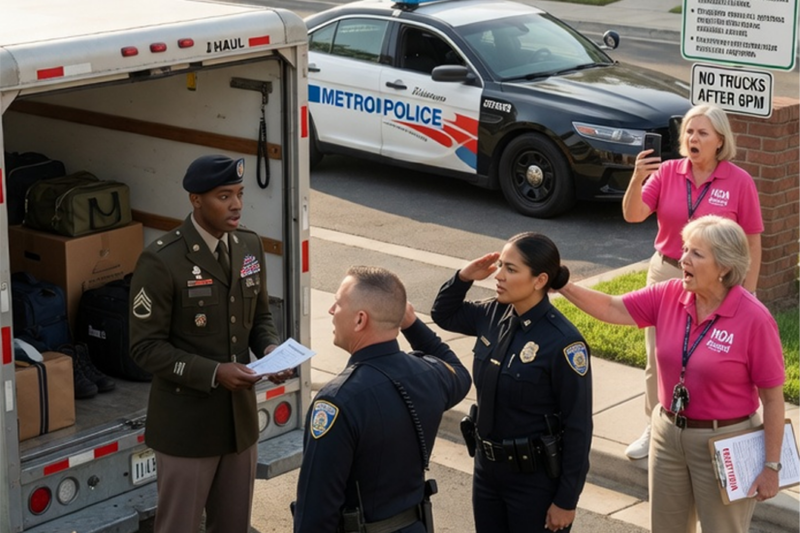 HOA Called Police to Stop Me Moving In — But the Officers Saluted Me Instead