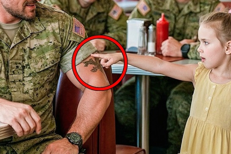 She Pointed at a Navy SEAL’s Arm—What Happened Next Exposed a Military Secret That Was Never Meant to Surface