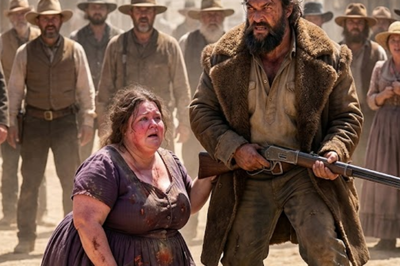 “Walk, Fat Girl!” The Town Bullied Her, Until a Giant Mountain Man Stepped In.
