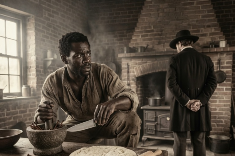THE KITCHEN SLAVE WHO GROUND RUSTY NAILS INTO THE MASTER’S BREAD DOUGH: THE SLOW TETANUS!