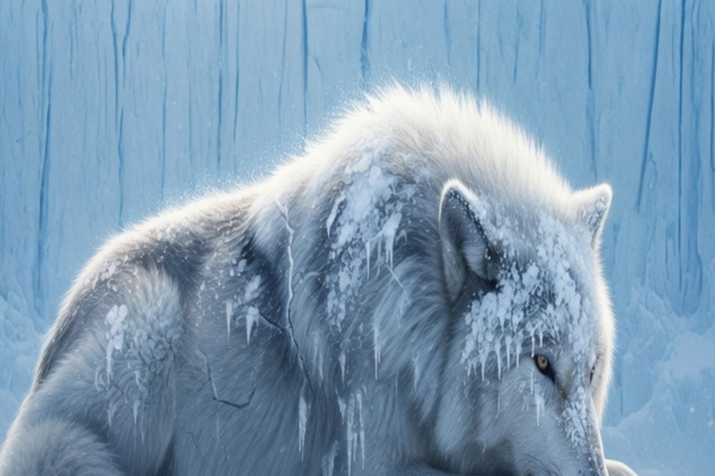 THE GLACIER WOLF SLEPT FOR A HUNDRED YEARS — IT WOKE THE MOMENT SHE TOUCHED THE SNOW