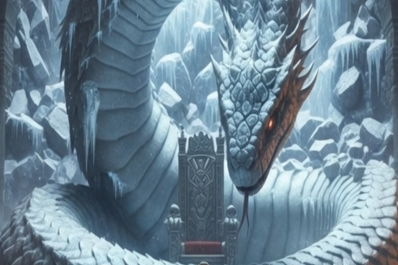 THE PALACE TREMBLED WHEN THE ICE SERPENT AWOKE — IT ANSWERED ONLY TO HER