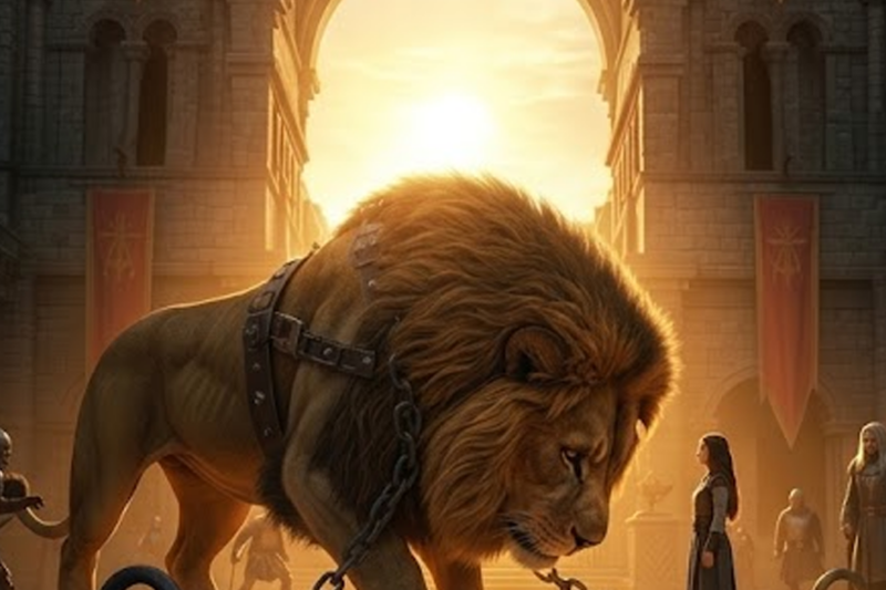 THE ALPHA’S WAR LION BROKE ITS CHAINS — BUT LAID ITS HEAD AT HER FEET