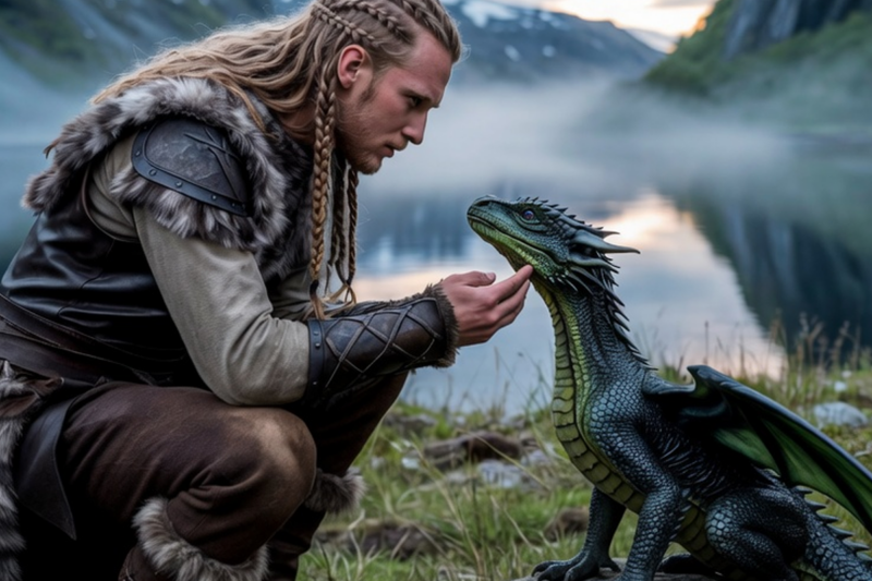 THE BOY WHO SPOKE TO THE LAST DRAGON