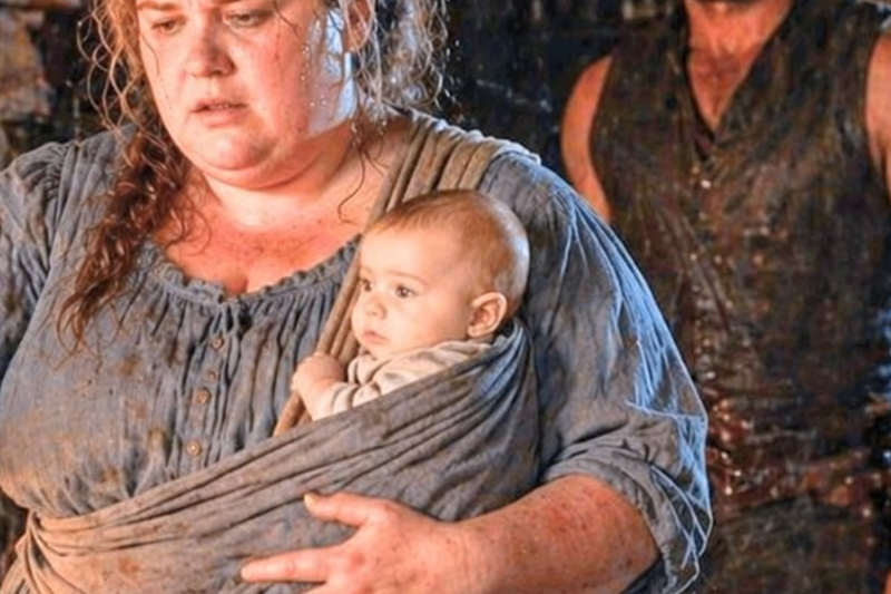 She Collapsed On His Porch Bleeding, Handed Him A Baby, And Whispered: “He’s Coming…”